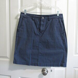 Navy Blue Pendleton Skirt Size 10